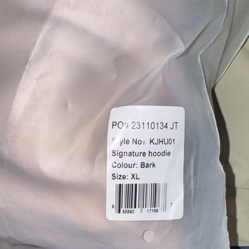 New COMFRT Signature Hoodie in BARK XL - Picture 6 of 8